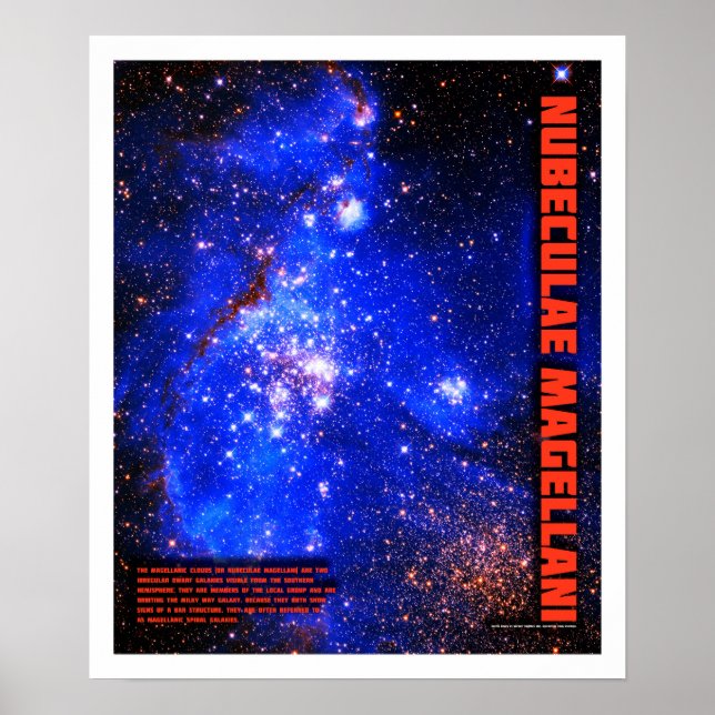 Poster Nuages de Magellan (Devant)