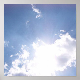 Poster Nuages d'inspiration