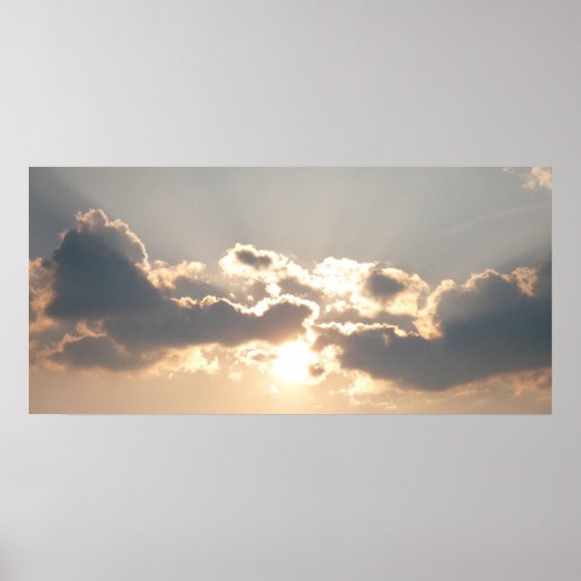 Poster Nuages Sun (Devant)