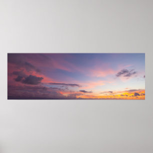 Poster Nuages Sunrise, Floride
