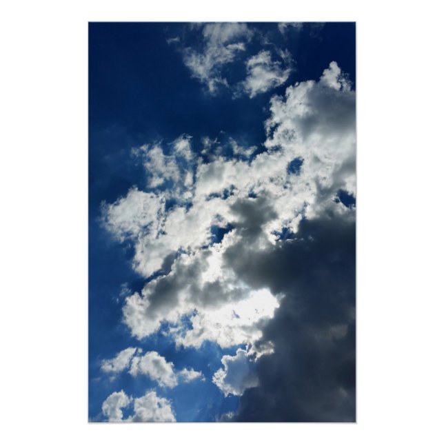 Poster Nuages uniquement (Devant)
