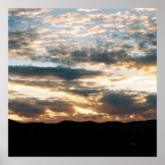 Poster Nuageux Dusk..... (Devant)