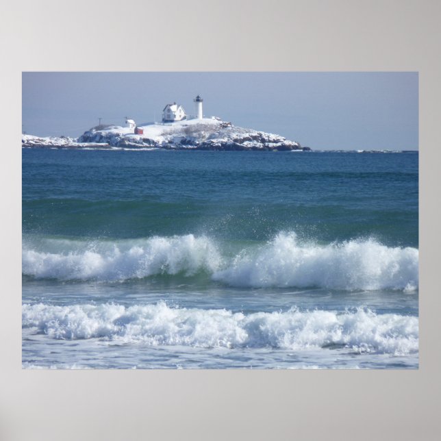 Poster Nubble Lighthouse 2 (Devant)