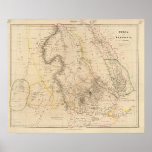 Poster Nubie, Abyssinie 2