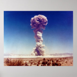 Poster Nuclear Weapons Test Operation Buster-Jangle 1951