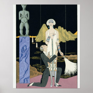 Poster Nuit 1925 (tirage pochoir)