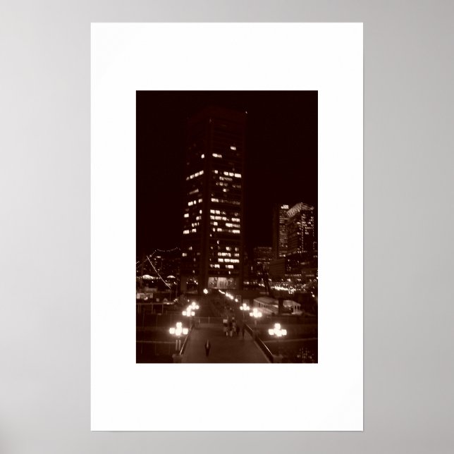 Poster Nuit Baltimore (Devant)