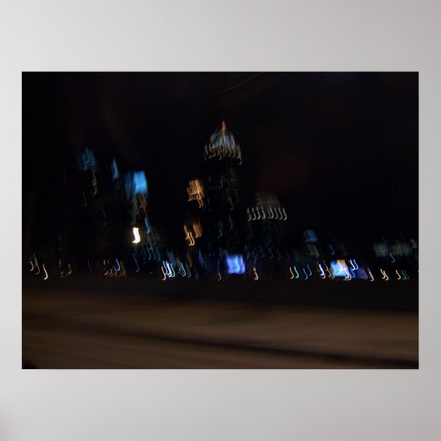 Poster Nuit bleue (Devant)