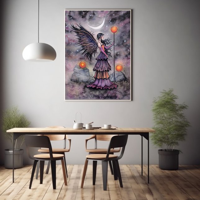 Poster Nuit d'automne Fairy Art de Molly Harrison (Créateur téléchargé)
