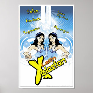 Poster Nuit de la Xplosion Latine - Printemps 2006