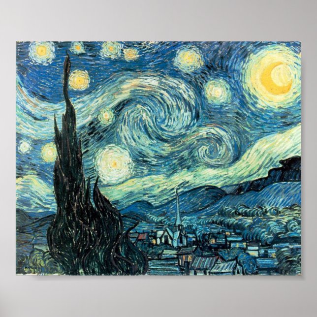 Poster Nuit étoilée (Devant)