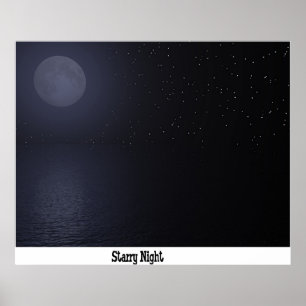 Poster Nuit étoilée