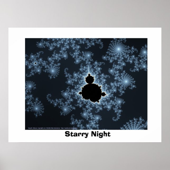 Poster Nuit étoilée (Devant)
