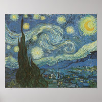 Nuit étoilée par Vincent Van Gogh
