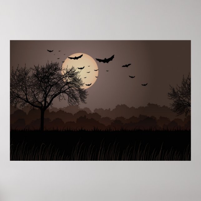 Poster Nuit noire (Devant)