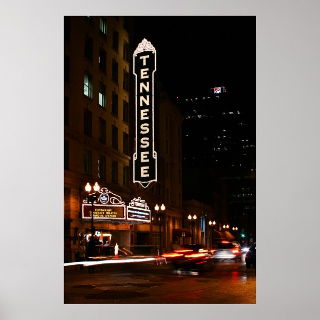 Poster Nuit Théâtre du Tennessee (Devant)