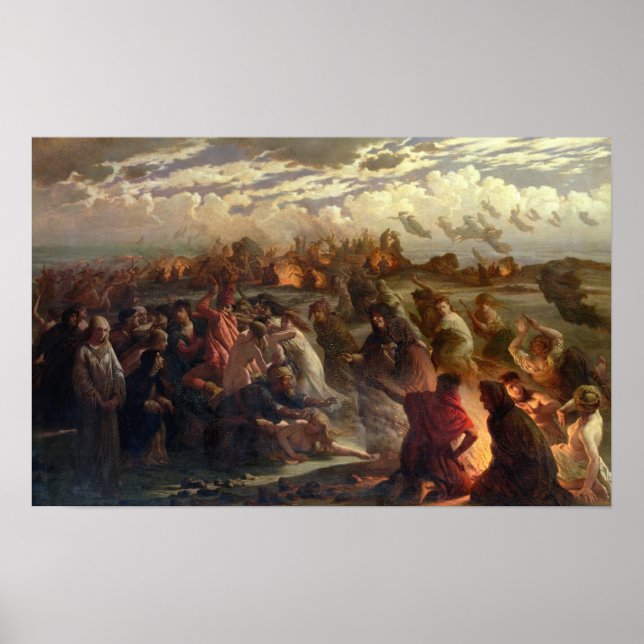 Poster Nuit Walpurghis, 1862 (Devant)