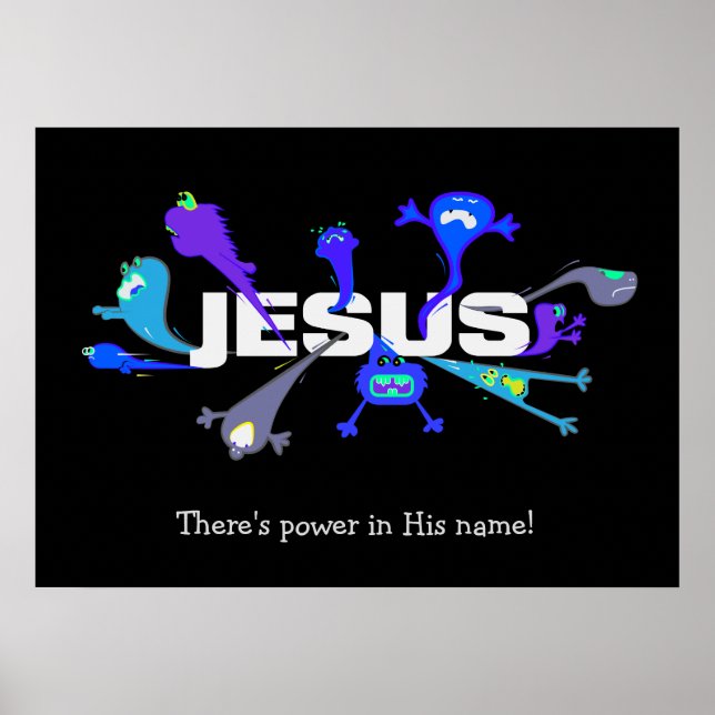 Poster Nuits de Jésus effrayantes (Devant)