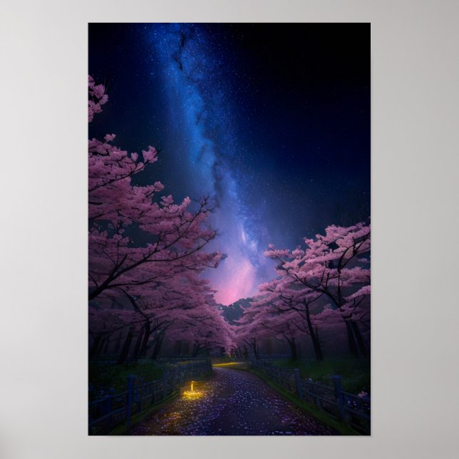 Poster Nuits Sakura (Devant)