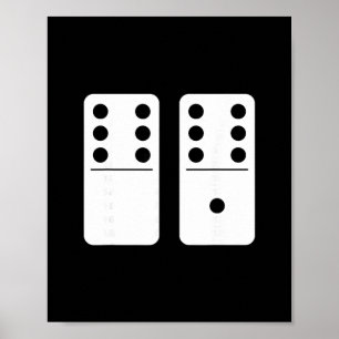 Poster Numéro 67 Domino Drôle Six Sept Mème 6 Et 7 Gen