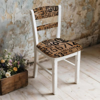 Poster Numéros vintages pour découpage ou collage