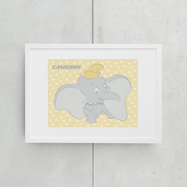 Poster Nursery Dumbo personnalisée (Créateur téléchargé)