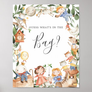 Poster Nursery Rhymes Devinez ce qu'il y a dans le jeu de