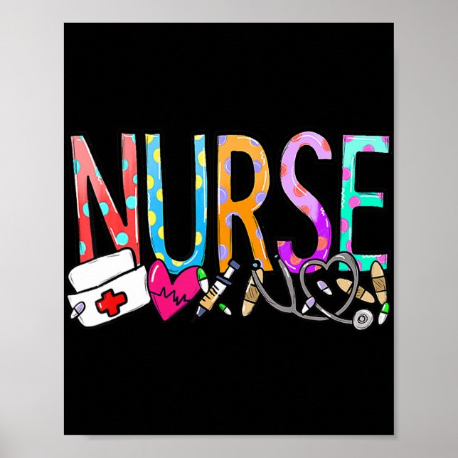 Poster NURSE'S DAY NURSE WEEK Nurse Life 2022 Mère (Devant)