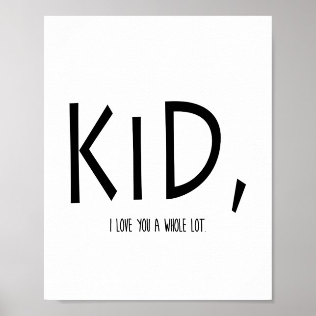 Poster Nursey Decor | Playroom Decor (Devant)
