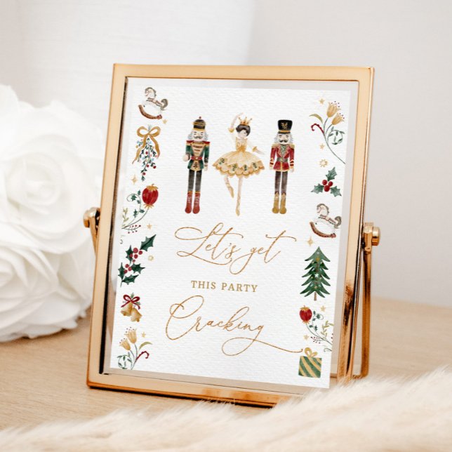 Poster Nutcracker permet d'obtenir cette fête Cracing ann (Créateur téléchargé)