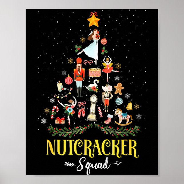 Poster Nutcracker Squad In My Nutcracker Era Christmas Tr (Devant)