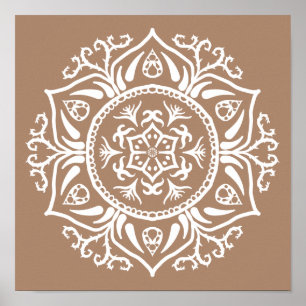 Poster Nutmeg Mandala