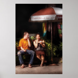 Poster NY - MarieBelle Gelato