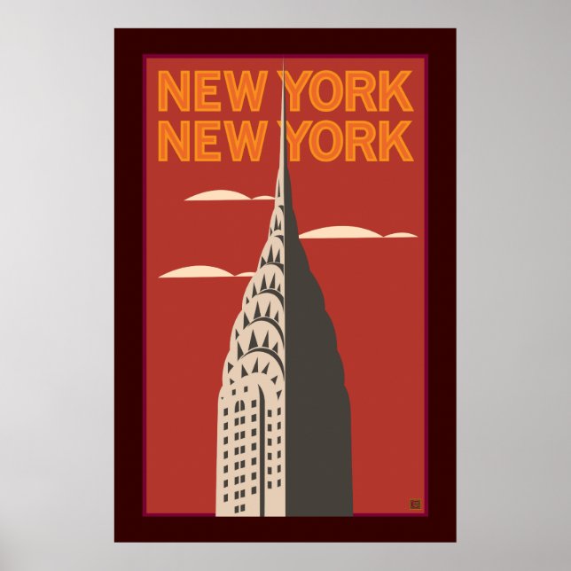 Poster NY, NY 3-Poster (Devant)