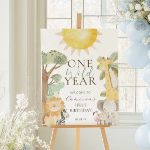 Poster Nyala Safari Animaux Une année sauvage Premier ann