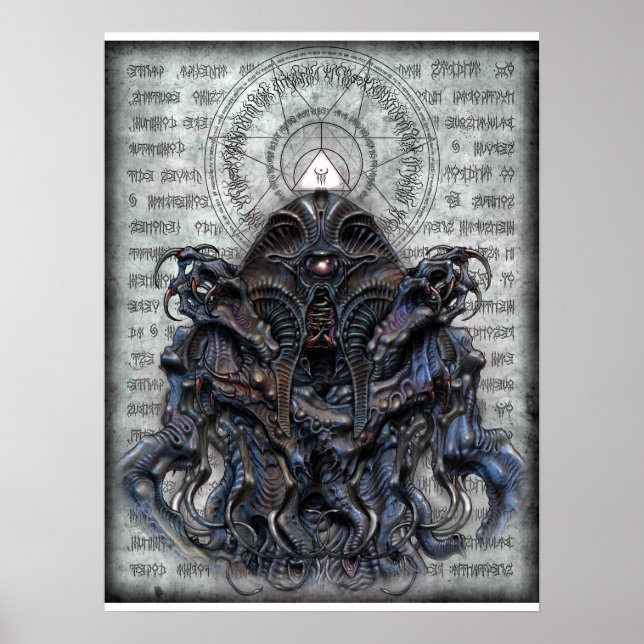 Poster Nyarlathotep 18x24 (Devant)