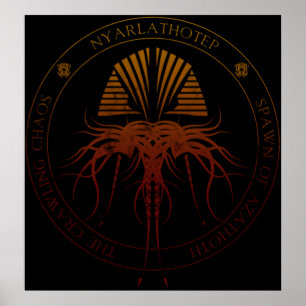 Poster Nyarlathotep Sigil