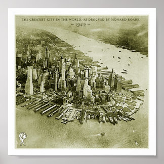 Poster NYC, conçu par Howard Roark
