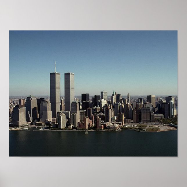 POSTER NYC~ Dans Memoriam ~ Tours jumelles (Devant)
