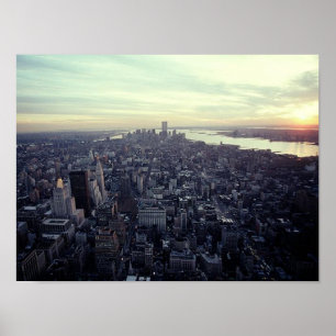 POSTER NYC~ Dans Memoriam ~ Tours jumelles