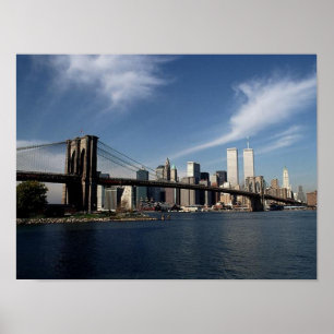 POSTER NYC~ In Memoriam ~ Twin Towers