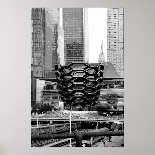 Poster NYC noir et blanc (Devant)
