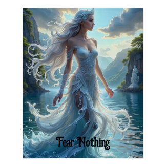 Poster Nymphe hydrique