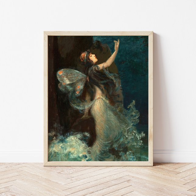 Poster Nymphe hydrique | Paul Swan (Créateur téléchargé)