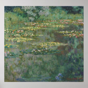 Poster Nymphéas by Claude Monet, Beaux-Arts Anciens