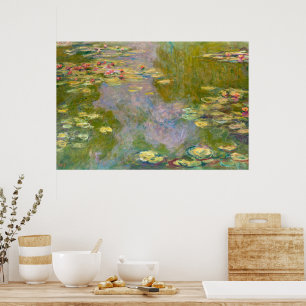 Poster Nymphéas   Claude Monet  