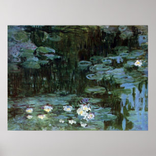 Poster Nymphéas par Claude Monet, Beaux-arts anciens