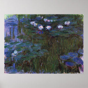 Poster Nymphéas par Claude Monet, Beaux-Arts Anciens