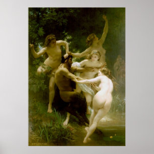 Poster Nymphes et Satyr (Nymphes et Satires) (1873)