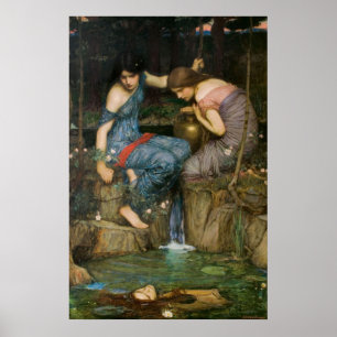 Poster Nymphes Trouver la tête d'Orphée
